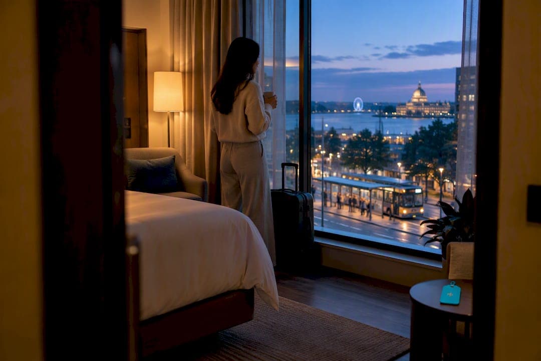 Choose Hotel Room Location Around Your Top Two Trip Stops
