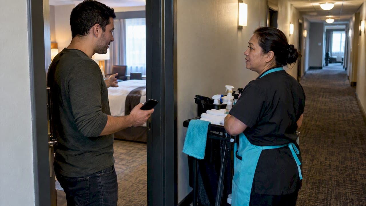 Travelers: 5 Steps to Get Housekeeping on Request with AI Templates